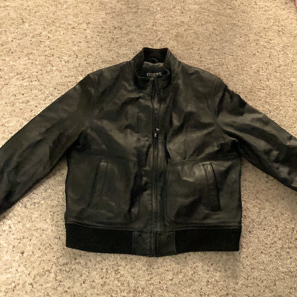 Guess leather jacket